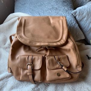Aldo Beige Backpack